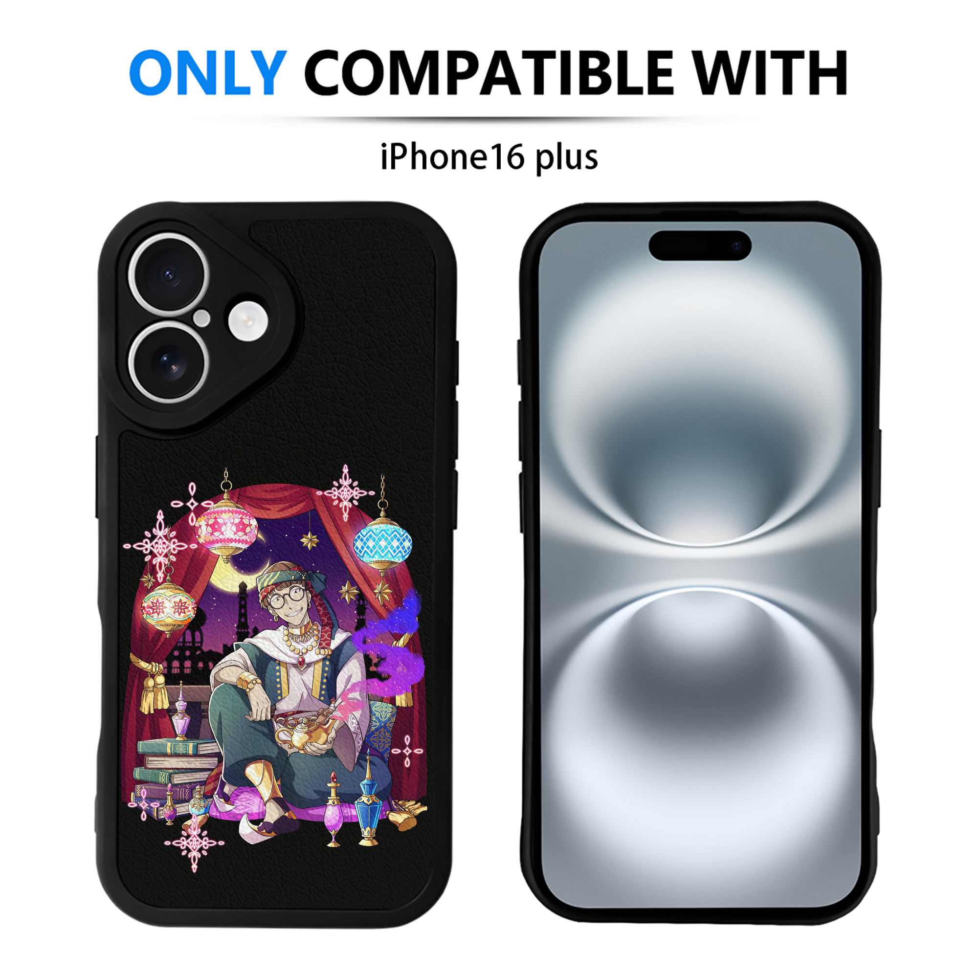 （画像用） 文豪ストレイドッグス Bungo Stray Dogs 【iPhone 16シリーズ対応】シリコンスマホケース（レザー調） 材質：シリコン